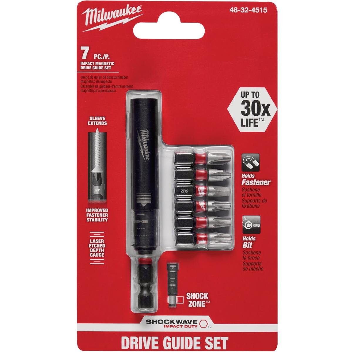 Milwaukee SHOCKWAVE Impact Drive Guide Set (7Piece) Elitsac