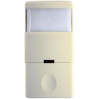 IOS Series 800-Watt PIR Sensor Switch Self-Adaptive In-Wall 180-Coverage Pattern Decorator, Ivory
