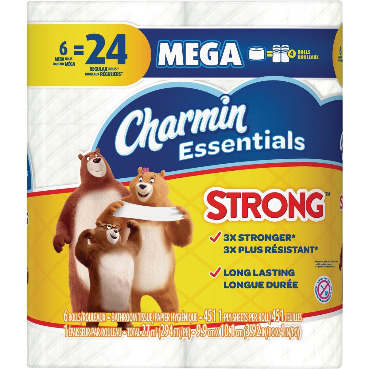 Charmin Essentials Strong Toilet Paper 
