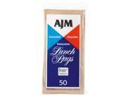 AJM Paper Lunch Bag (50-Count)