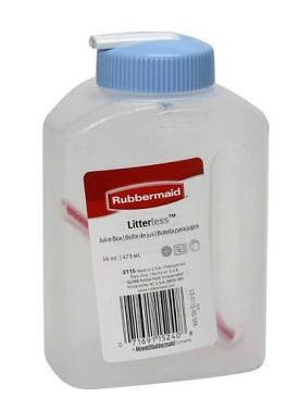 Rubbermaid 3117RDSPA Litterless Juice Boxes 8.5 oz.