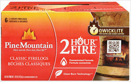 Pine Mountain Classic 2-Hour Fire Log | Modern Home u0026 Hardware