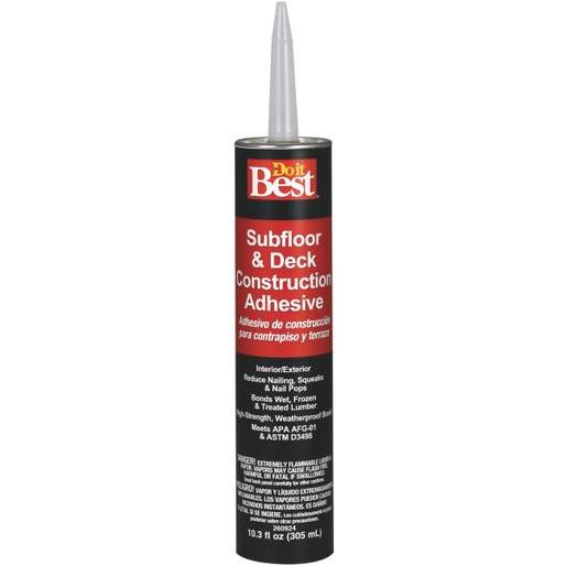 Do it Best 10.3 Oz. Decking & Subfloor Adhesive