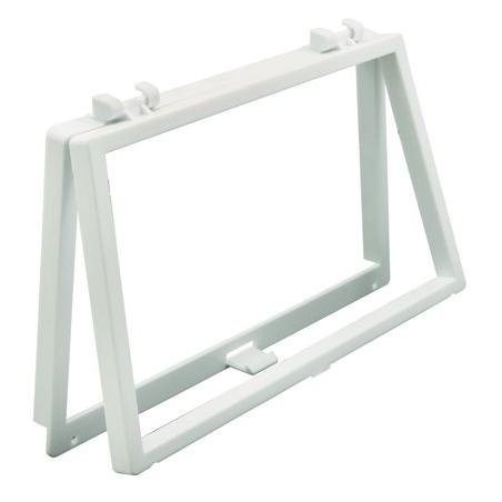 Camco Heavy-Duty Plastic 9.50 In. x 11.69 In. White RV Dish