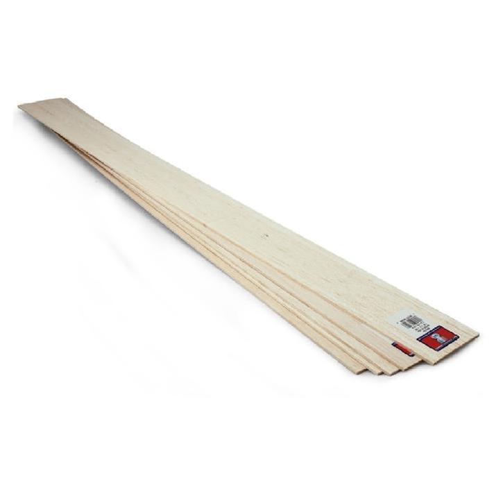 Midwest Products 1/16 In. x 3 In. x 3 Ft. Basswood Board