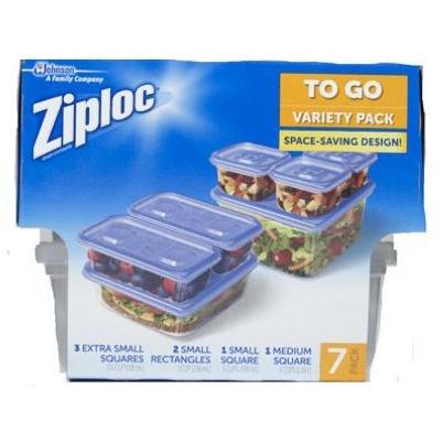 Ziploc Brand, Food Storage Containers with Lids, Twist n Loc, Extra Small,  4 ct