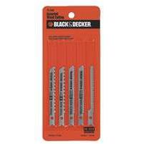 Black+Decker 75-530 Jig Saw Blade Kit, 5 -Piece