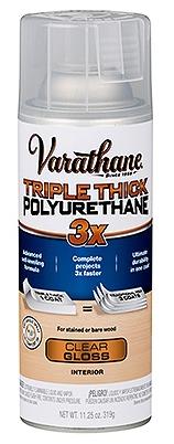 Varathane Satin Clear Interior Spray Polyurethane, 11.25 oz. 9181