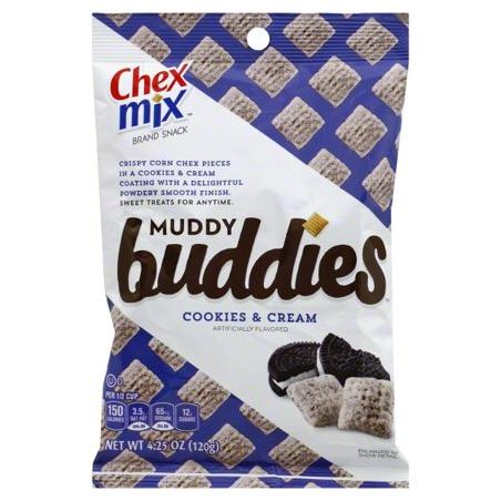 Chex MIX Muddy Buddies Cookies and Creme- 14 Bags of 3.75