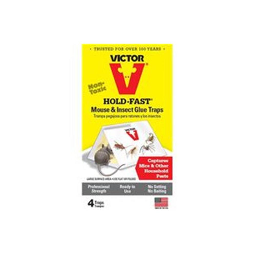 Victor® Hold-Fast Mouse Glue Traps, 4 pk - Foods Co.