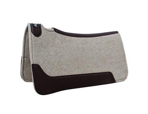 1 Pacific Blue ComfortFit Wool Saddle Pad by Professionals Choice