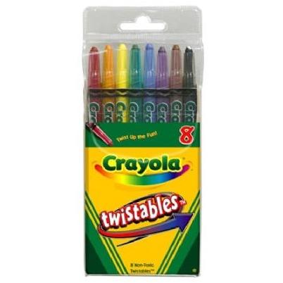 Twistable Crayons 8/PK