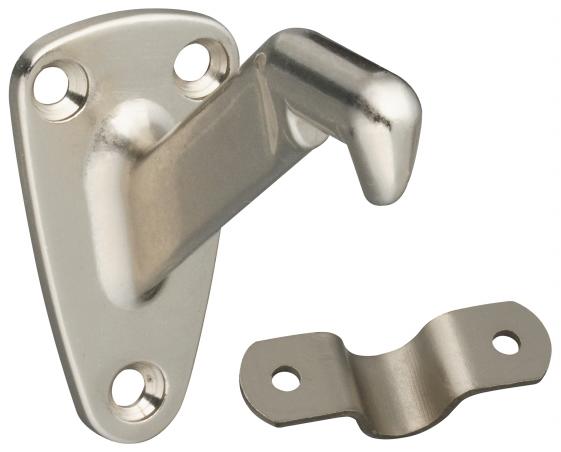 ORGILL HARDWARE Stanley Hardware Satin Nickel Interior Decor Heavy Duty  Handrail Bracket 75015 Near Me