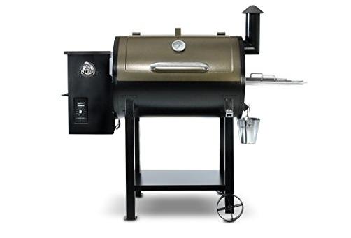 Pit Boss Navigator Wood Pellet Grill with Grill Cover Black PB850G