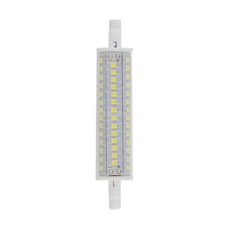 Satco (S11222) 10 Watts J-Type T3 Led Bulb 118Mm; 120V R7S Base; 3000K  Double End 200 Deg. Beam Angle For Outdoor Lighting Stair Path Lights Clear  Warm White 10W/Led/T3/118Mm/830/120V/D (1 Pack)