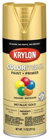 Krylon Short Cuts 3 Oz. High-Gloss Enamel Metallic Spray Paint