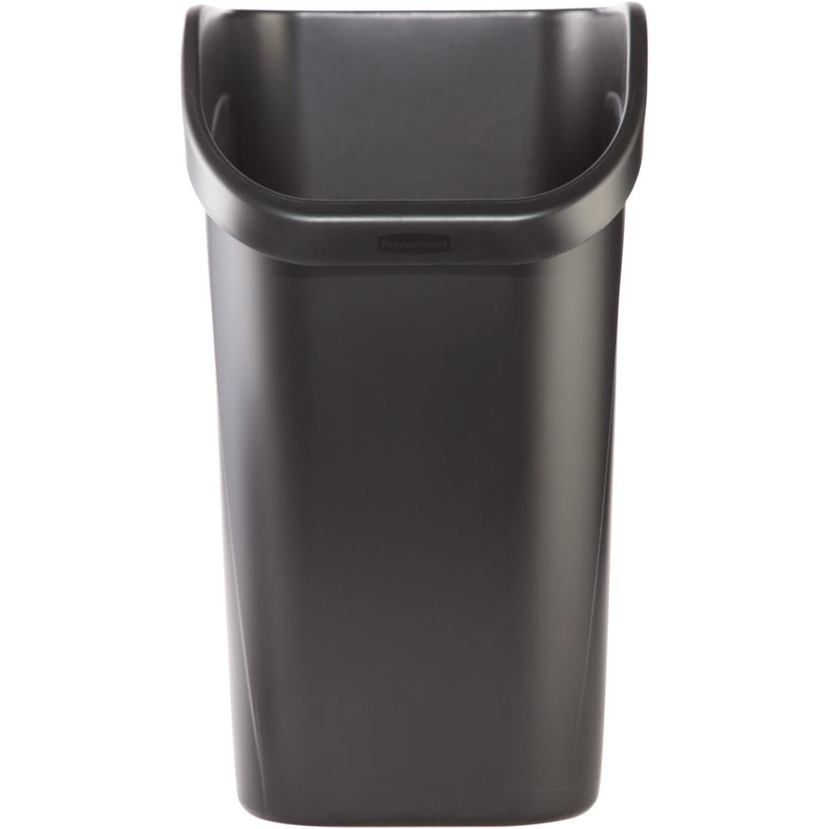 Rubbermaid Roughneck 20 Gal. Black NonWheeled Vented Trash Can