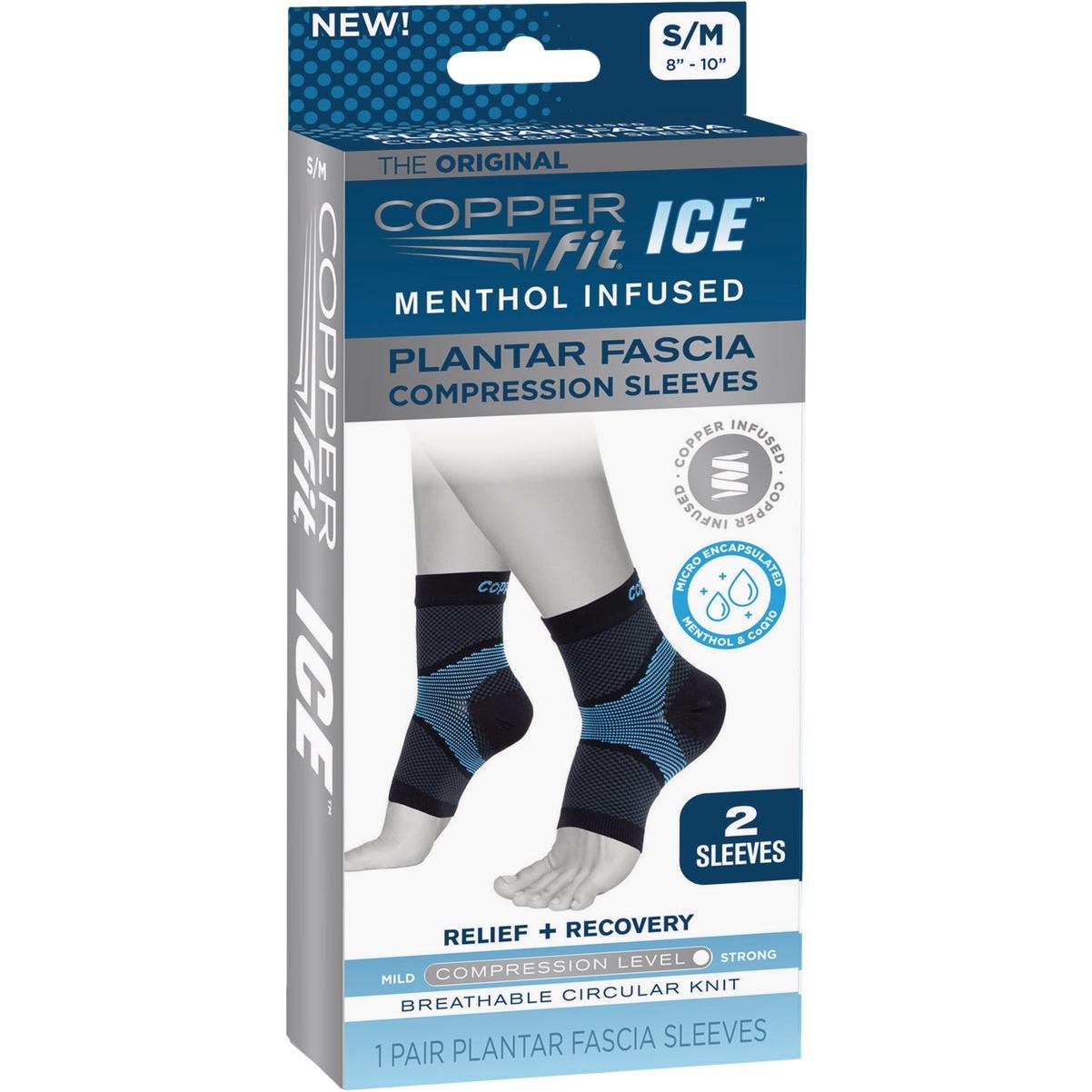 Copper Fit Ice Small/Medium Plantar Fascia Foot Sleeve