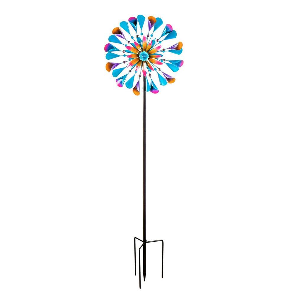 Evergreen 70 in. H Wind Spinner, Cala Lilies Home Center