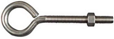 National Hardware - 3/8-in to 8 x 3.875-in Zinc-Plated Plain Eye Bolt