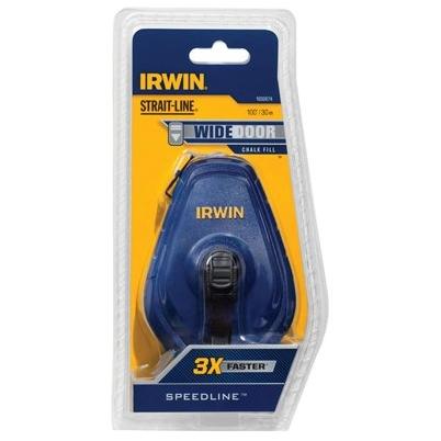 Irwin 1932874 Chalk Reel, 100 ft L Line, 3:1 Gear Ratio