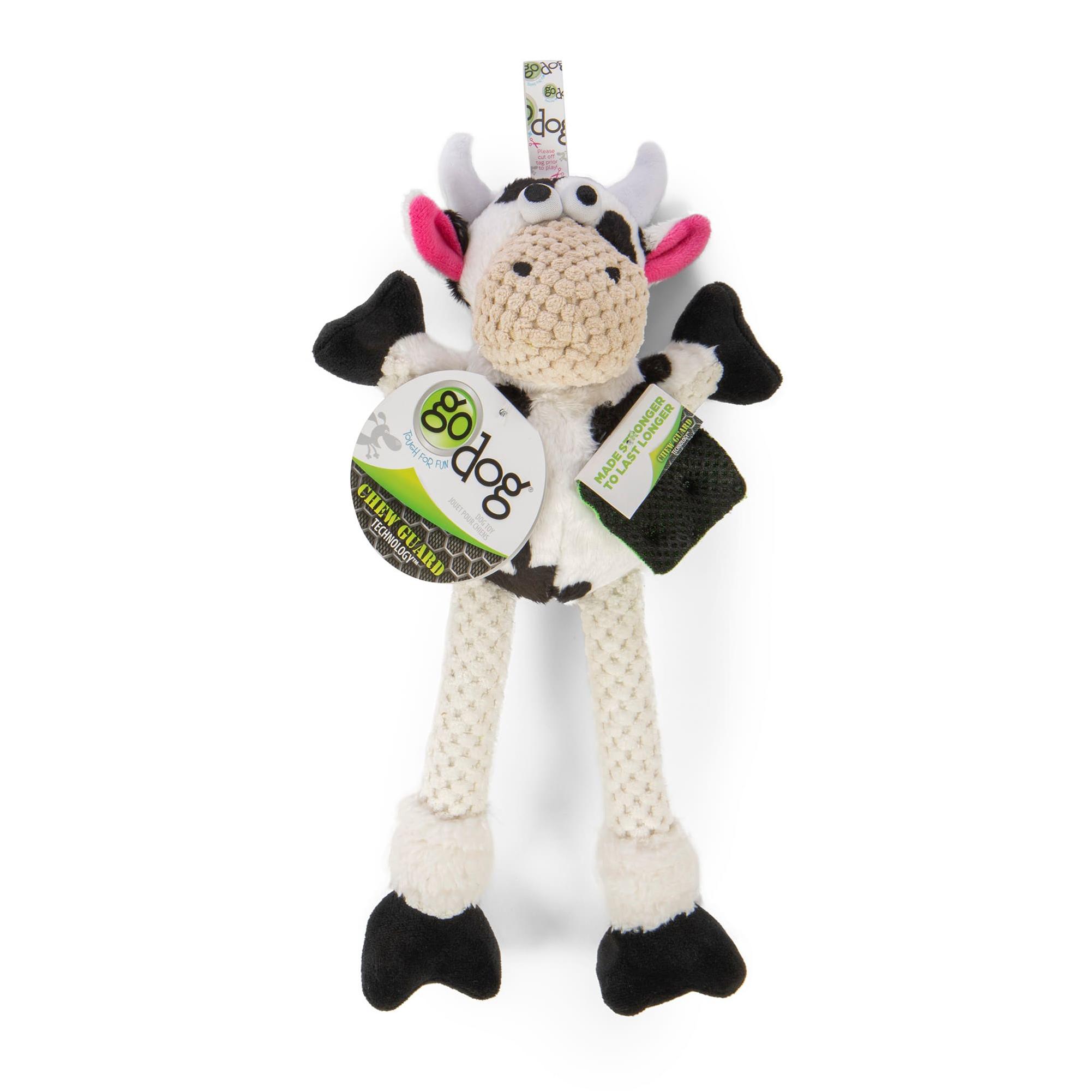 Skinny Cow Dog Toy with Chew Guard Technology Small