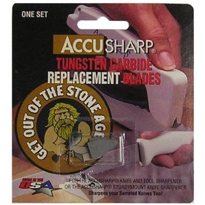 ACCUSHARP 001C Knife Sharpener, Diamond-Honed Tungsten Carbide