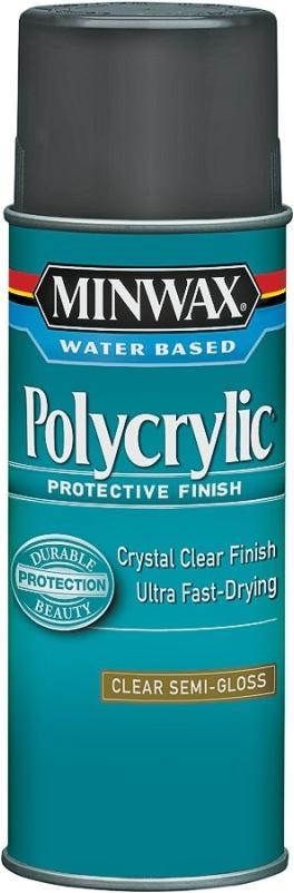 Minwax Polycrylic Protective Finish Satin Clear 0.5 pt.