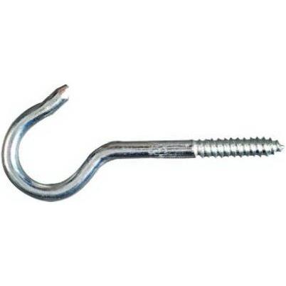 NATIONAL HARDWARE Screw Eyes #104, 2-1/16, Zinc Plated, 3-Pk.