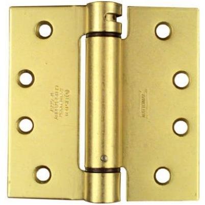 National Solid Brass 4 In. Hook & Eye Bolt