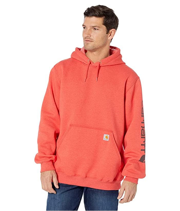 Carhartt® Men's Signature Sleeve Logo Hoodie