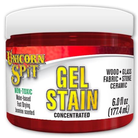 UNICORN SPiT Gel Stain & Glaze, Molly Red Pepper, 6 Fl. Oz.