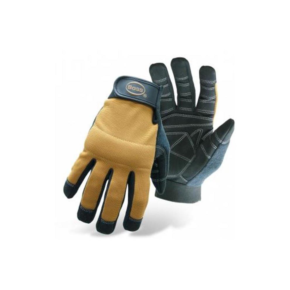 Padded Mechanics Gloves, Large