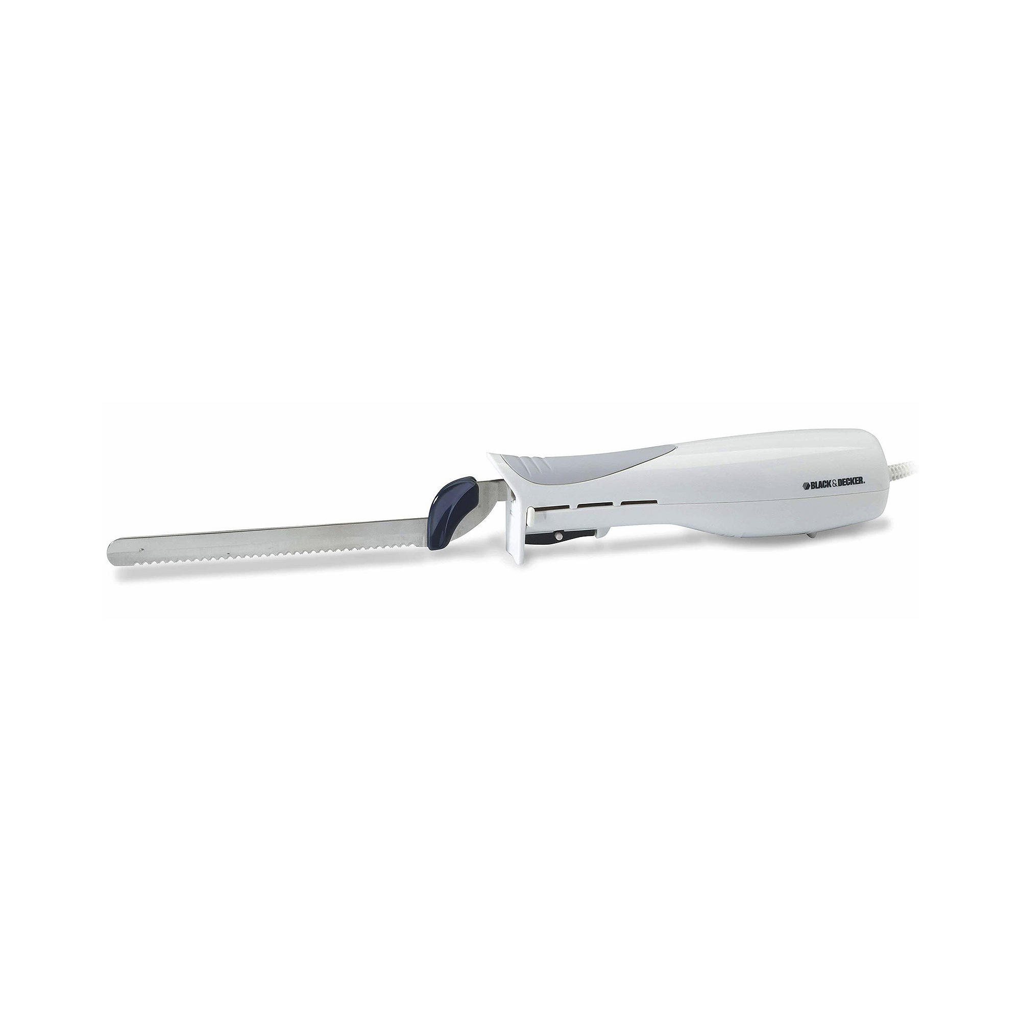 BLACK & DECKER White Electric Knife at