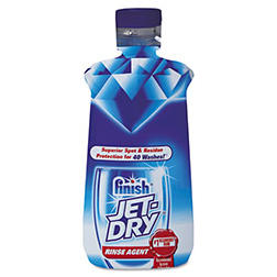 Finish Jet-Dry Rinse Aid, 16oz, Dishwasher Rinse Agent & Drying Agent (Pack  of 2)