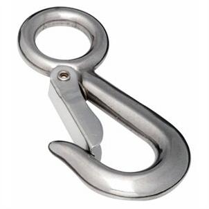 Baron 3/4 in. D x 4 in. L Polished Steel Snap Hook 400 lb 2311S
