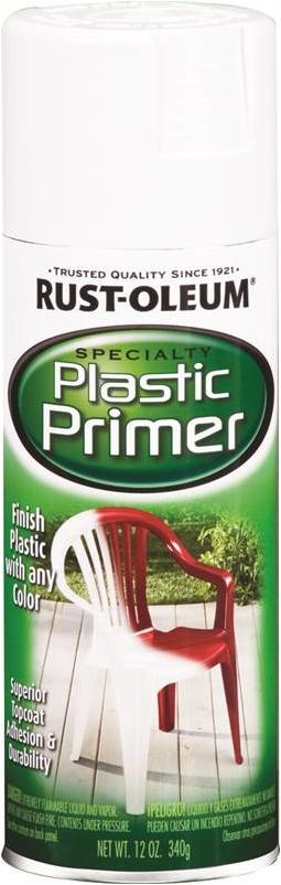 Rust-Oleum PRIMER SPRAY PLASTIC WHT 12OZ