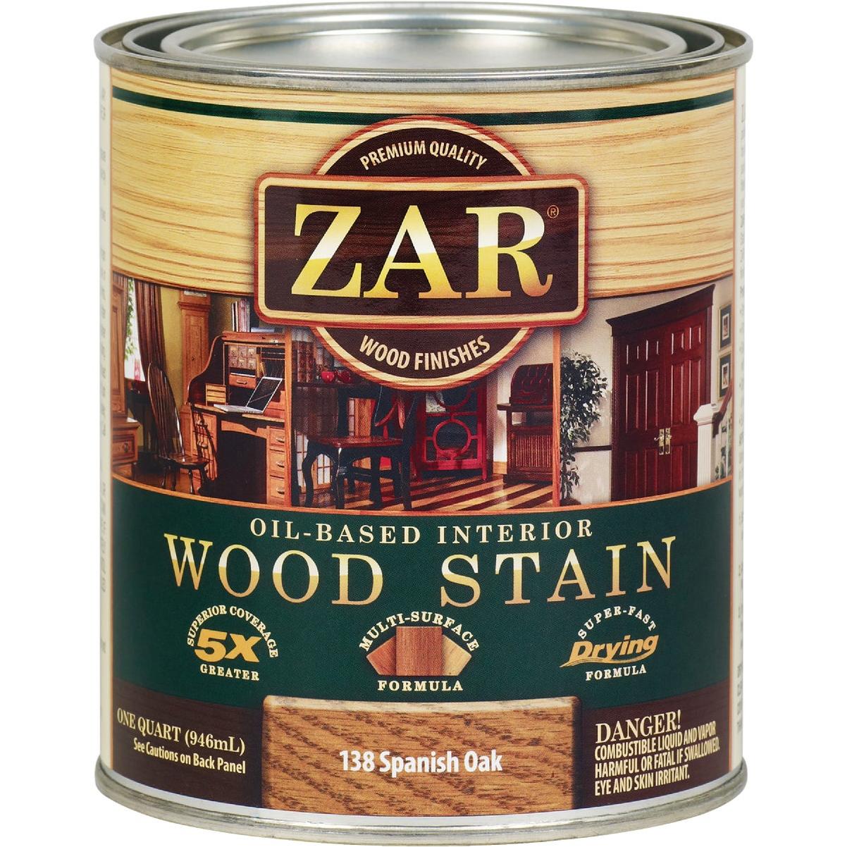 HARDWARE INTER ZAR OilBased Wood Stain, Spanish Oak, 1 Qt. Sheraton Mall