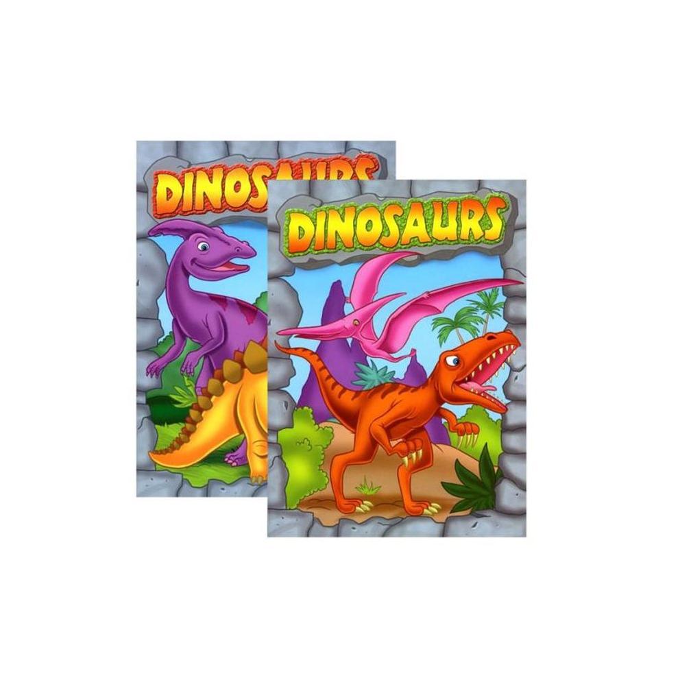 Dinosaurs Coloring and Activity Book