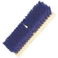 Laitner Deck Scrub Brush, Stiff Synthetic Bristles, 10-In