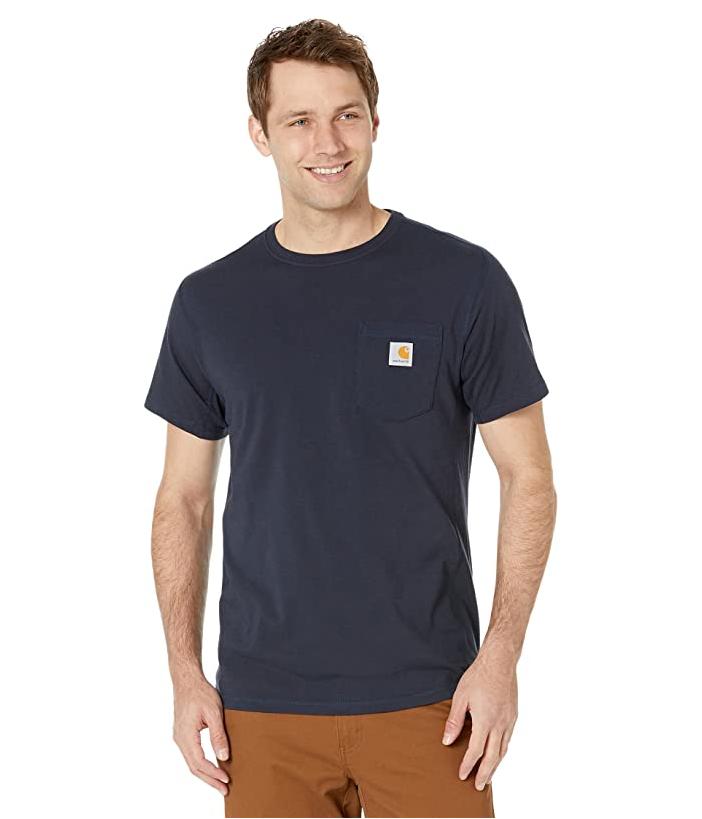 Carhartt Men's Force Relaxed Fit Midweight Short Sleeve Pocket T