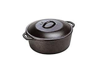 Lodge 5 Qt. Dutch Oven with Cast Iron Lid
