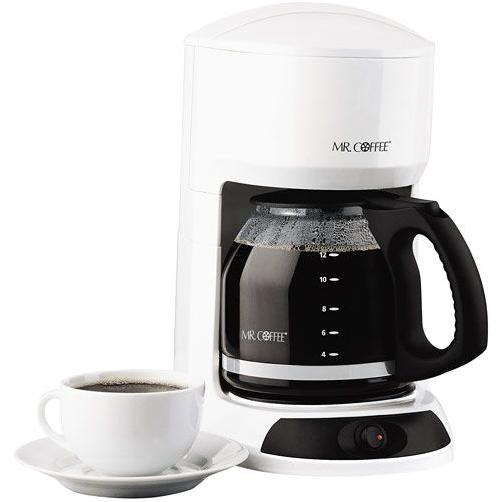 Mr. Coffee 12 Cup Coffee Maker White