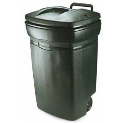 Rubbermaid 45 Gal. Green Wheeled Trash Can with Lid - Bliffert