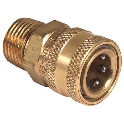 1/8 inch Quick Connect Male Brass Fitting —