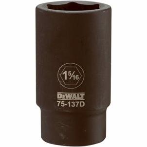 SAE Deep Impact Socket, 6-Point, 3/4 In. Drive, 1-15/16 In. | Fisk