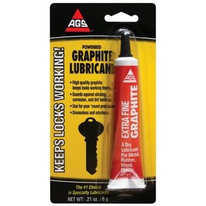 Ags Lubricant, Graphite, Powdered - 0.21 oz