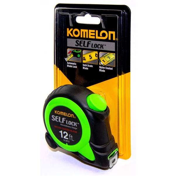 Komelon Evolution 12 Ft. Self-Lock Tape Measure