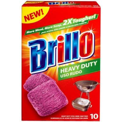 Brillo Basics 5.9 In. x 7.9 In. Wipes Glass Cleaning Wipes (40