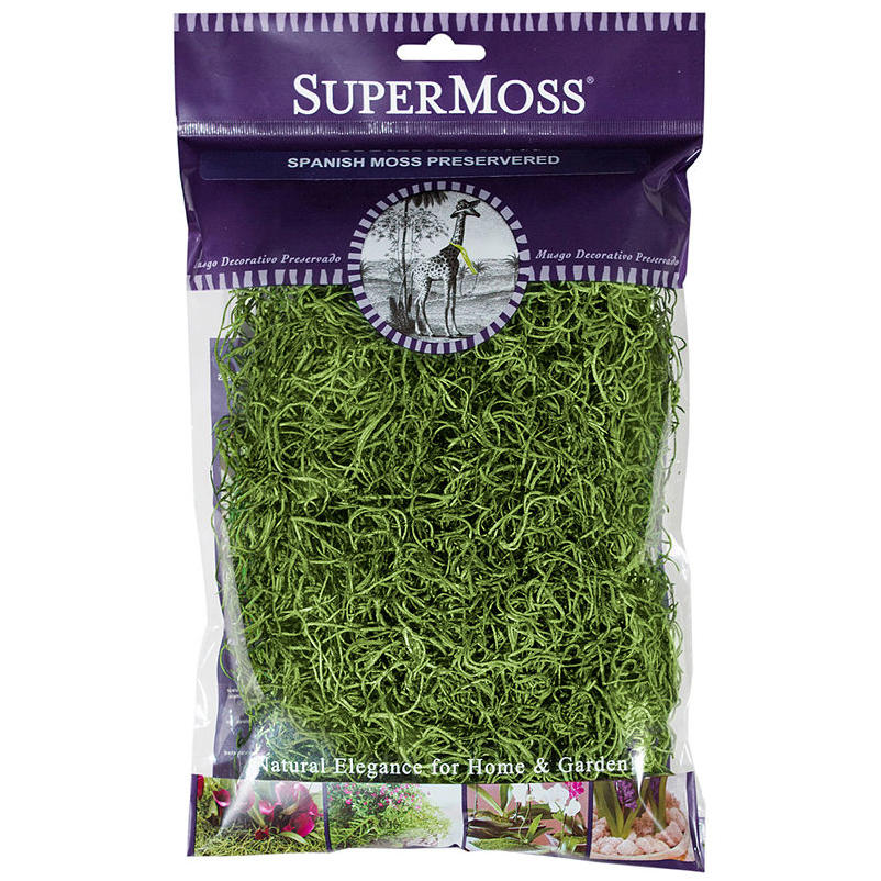 SuperMoss Preserved Sheet Moss (8 oz) - Grow Organic